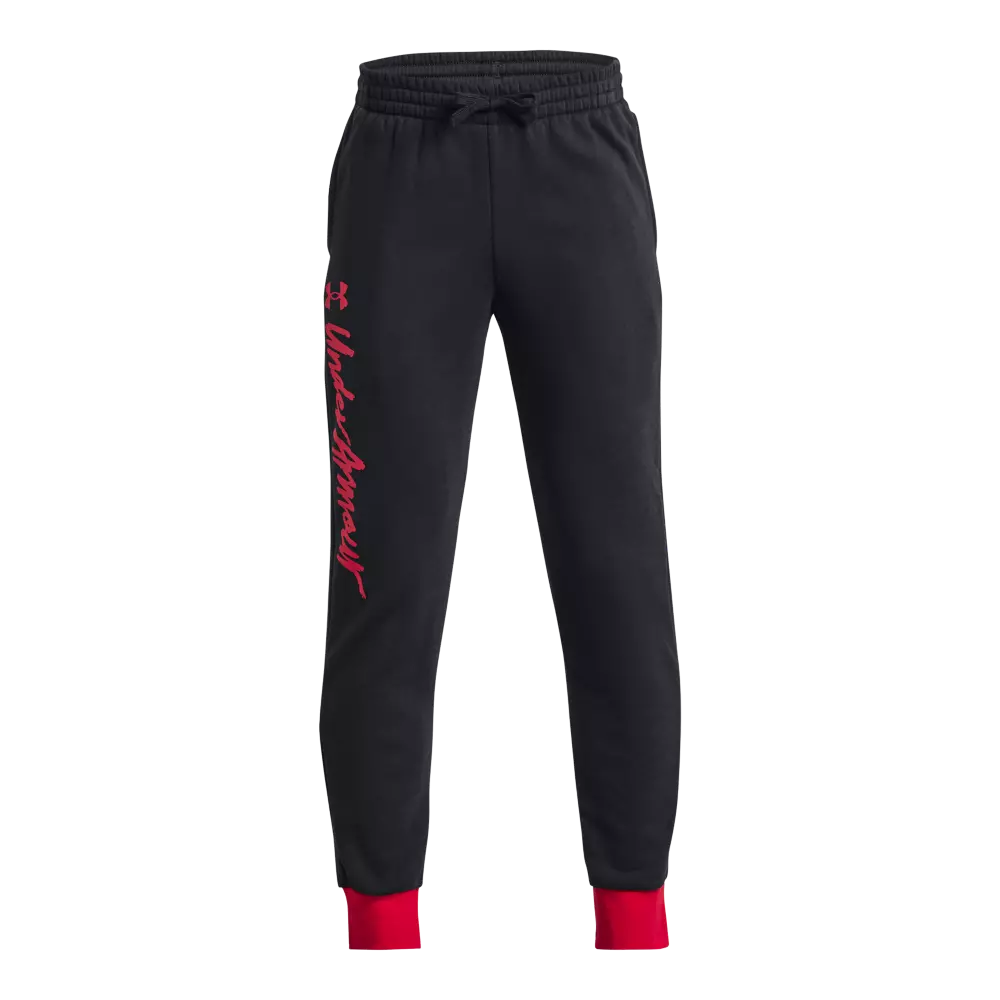 Under armour rival shop fleece script jogger